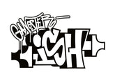 gangster-ish! Die Cut Sticker